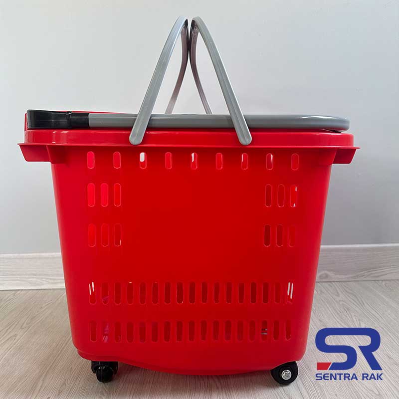 Keranjang Tarik Premium Alumunium Handle Kapasitas 45 L - Image 7