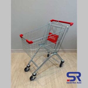 Trolley Belanja Trolley Supermarket 60 liter
