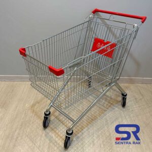 Trolley Belanja Trolley Supermarket 180 liter
