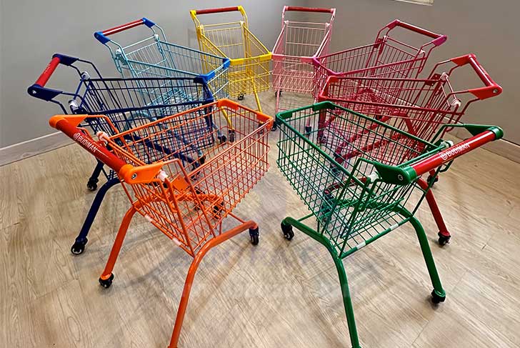 Colorfull trolley Sentra Rak