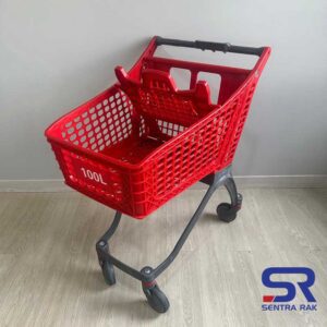 Trolley Plastik Kapasitas 100 Liter