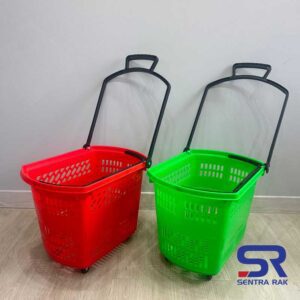 Keranjang Tarik Import Kapasitas 45 Liter