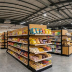 Juni Tampil Premium dengan Rak Supermarket Wooden Sentra Rak